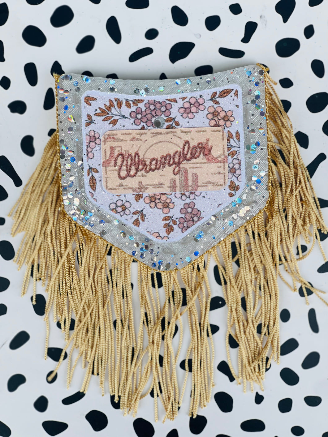 Boho Floral Wrangler Pocket